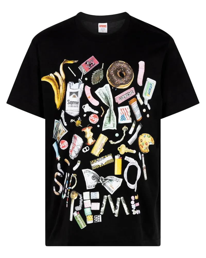 Supreme Being Trash T-Shirt - Schwarz Schwarz