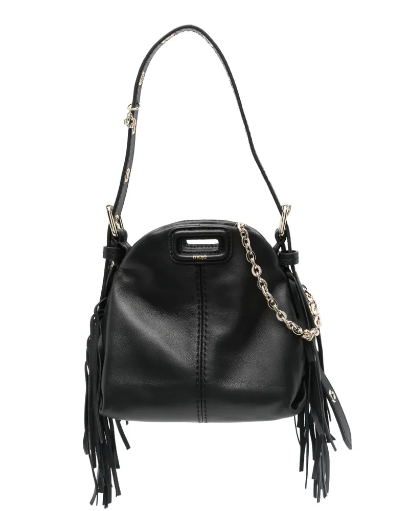 Maje Miss M Micro-Tasche - Schwarz Schwarz
