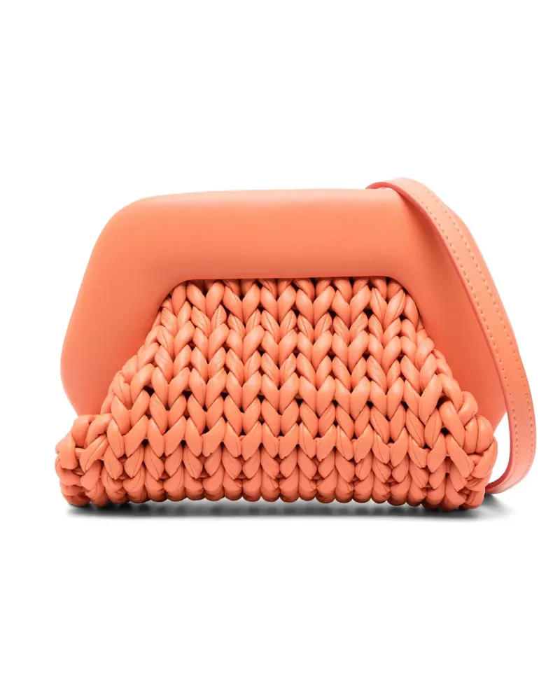 THEMOIRÈ Tasche mit Zopfmuster - Orange Orange