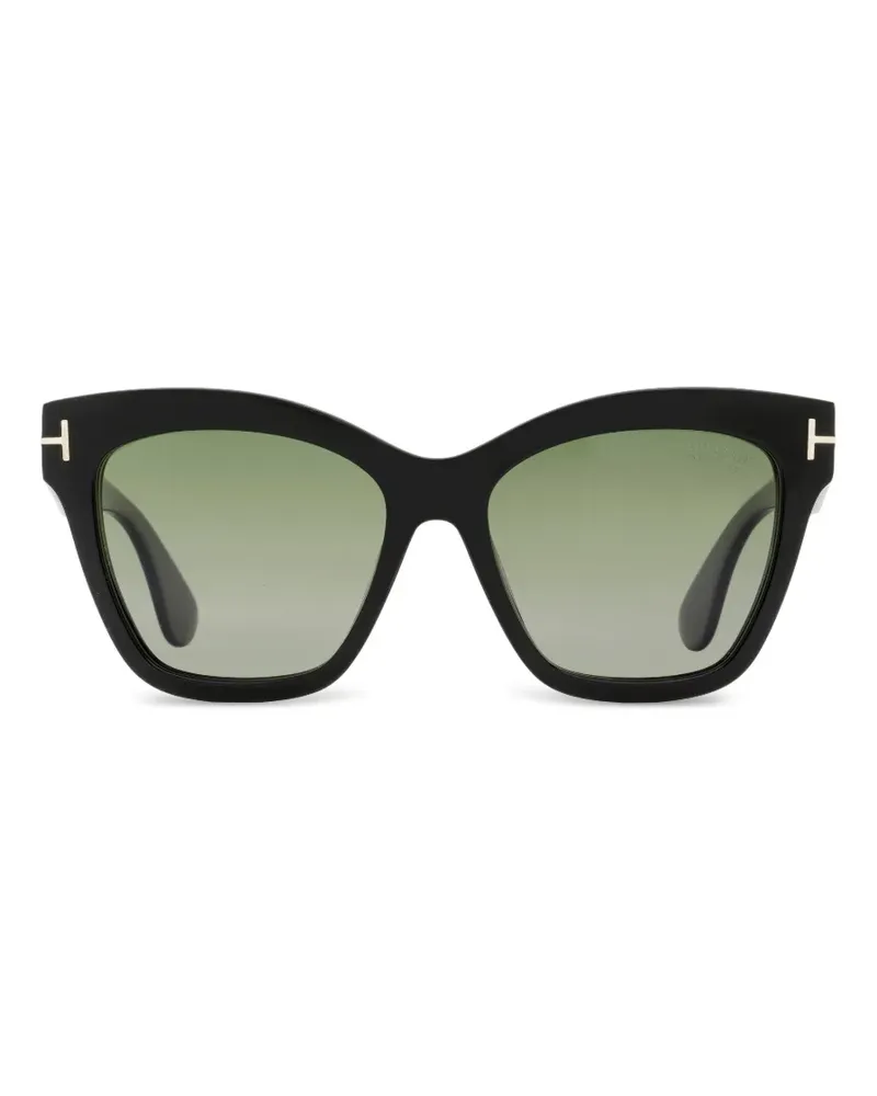 Tom Ford Elvira butterfly-frame sunglasses - Schwarz Schwarz