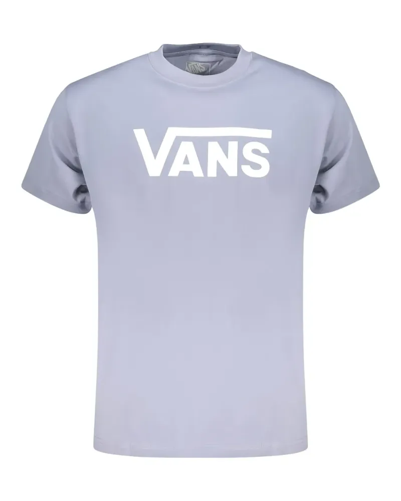 Vans logo-print T-shirt - Blau Blau