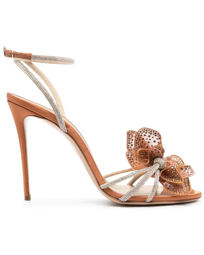 Casadei Julia Orchidea Sandalen 100mm - Braun Braun