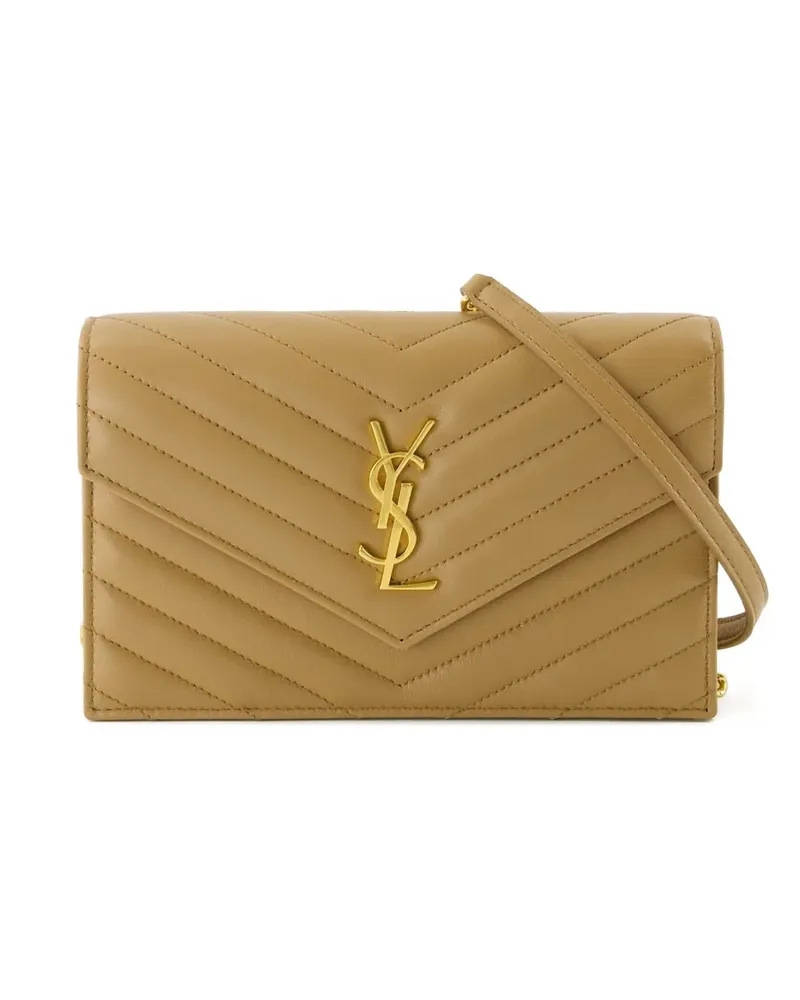 Saint Laurent Envelope shoulder bag - Nude Nude