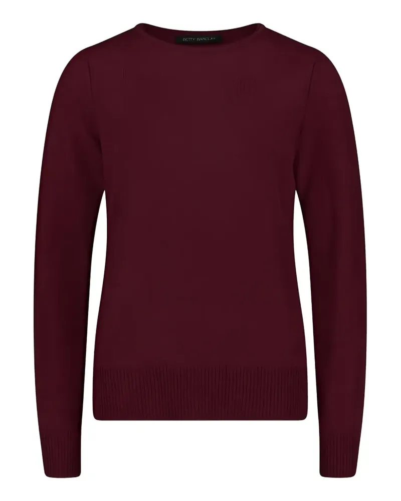 Betty Barclay Fein gestrickter Kaschmirpullover - Rot Rot