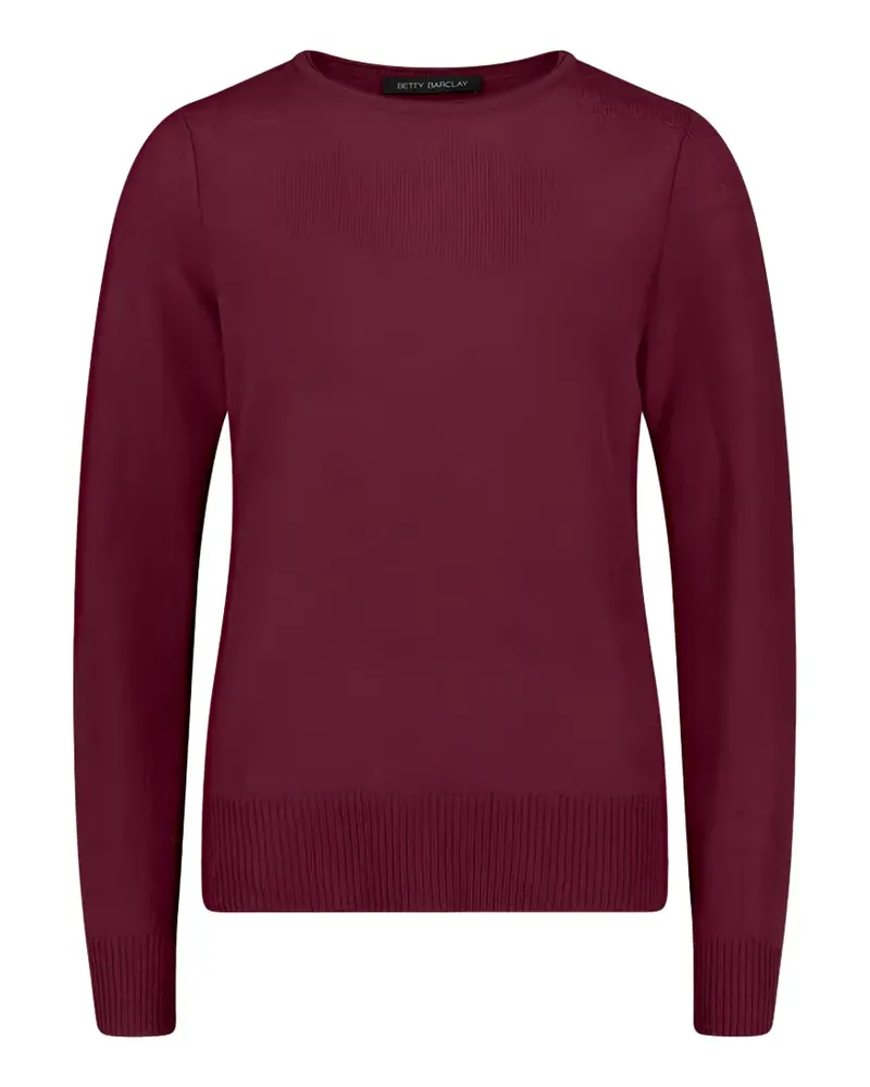 Betty Barclay fine-knit cashmere sweater - Rot Rot