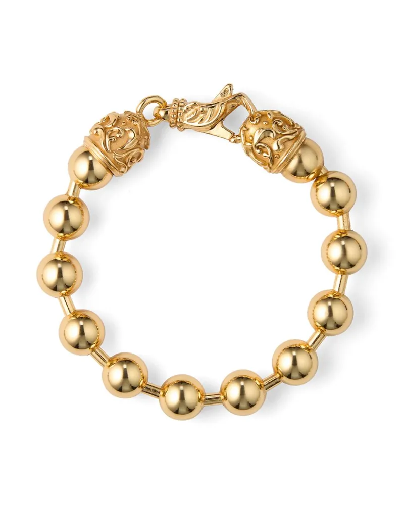 Emanuele Bicocchi Kettenarmband mit Perlen - Gold Gold