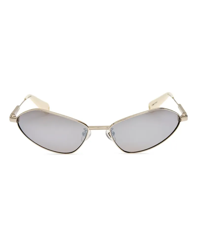Jacquemus Bambino geometric-frame sunglasses - Schwarz Schwarz