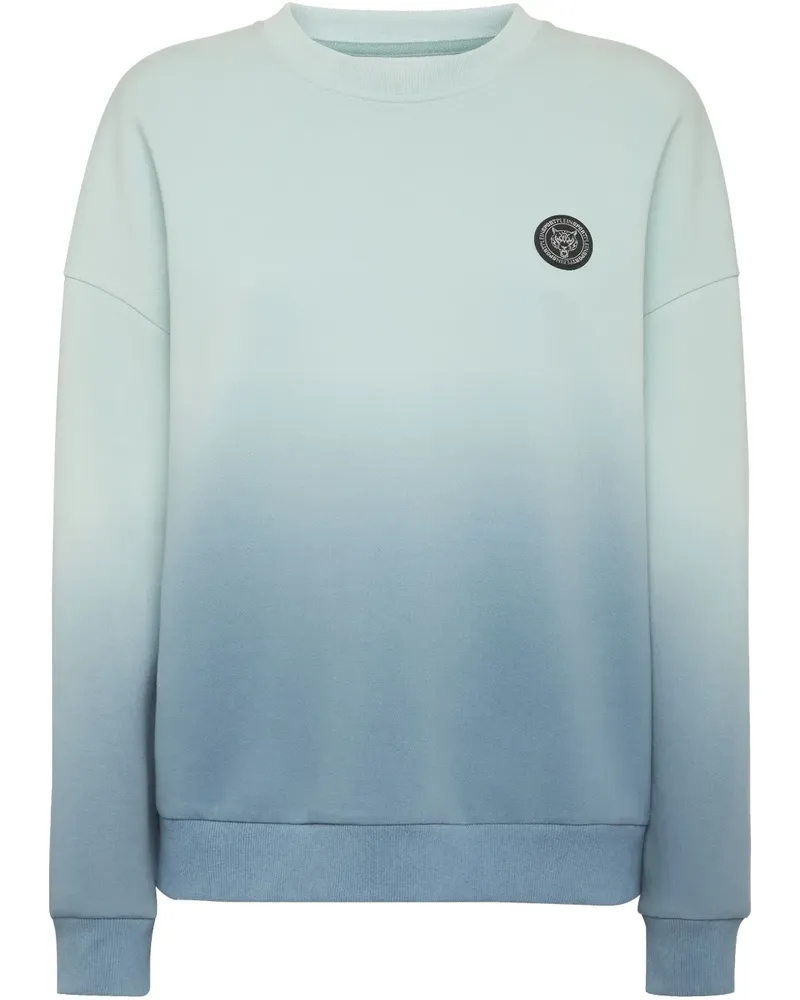Philipp Plein Sweatshirt mit Farbverlauf - Blau Blau