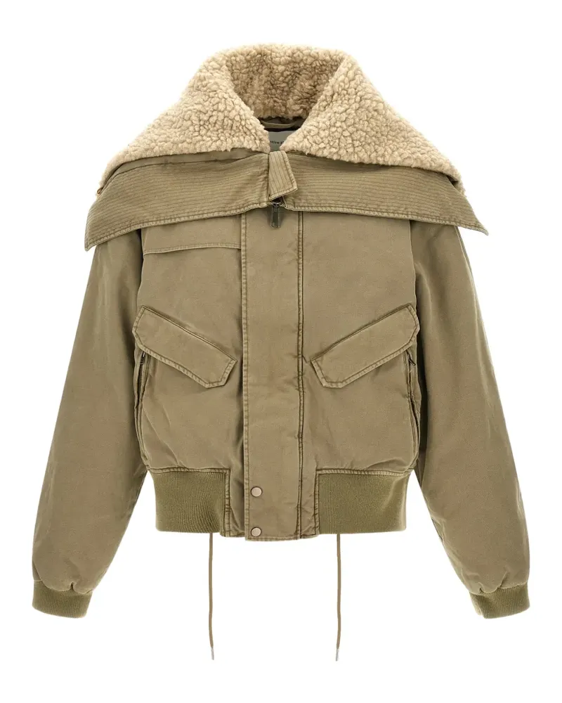 Entire Studios Portal oversize-collar jacket - Grün Grün
