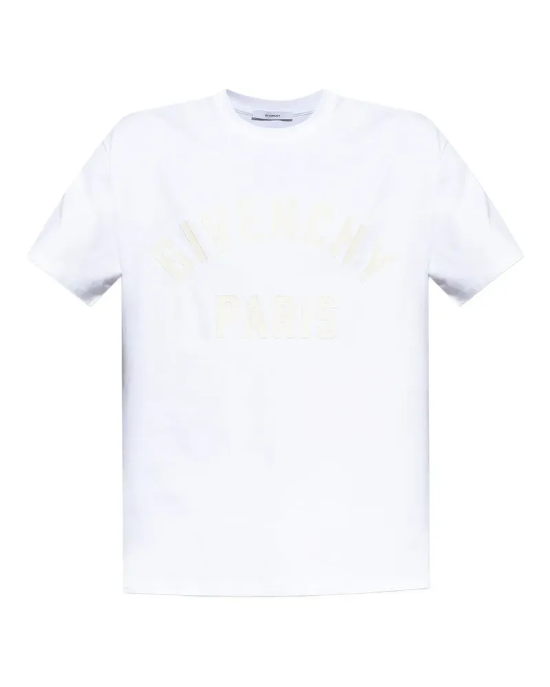 Givenchy T-Shirt mit Logo-Print - Weiß Weiß