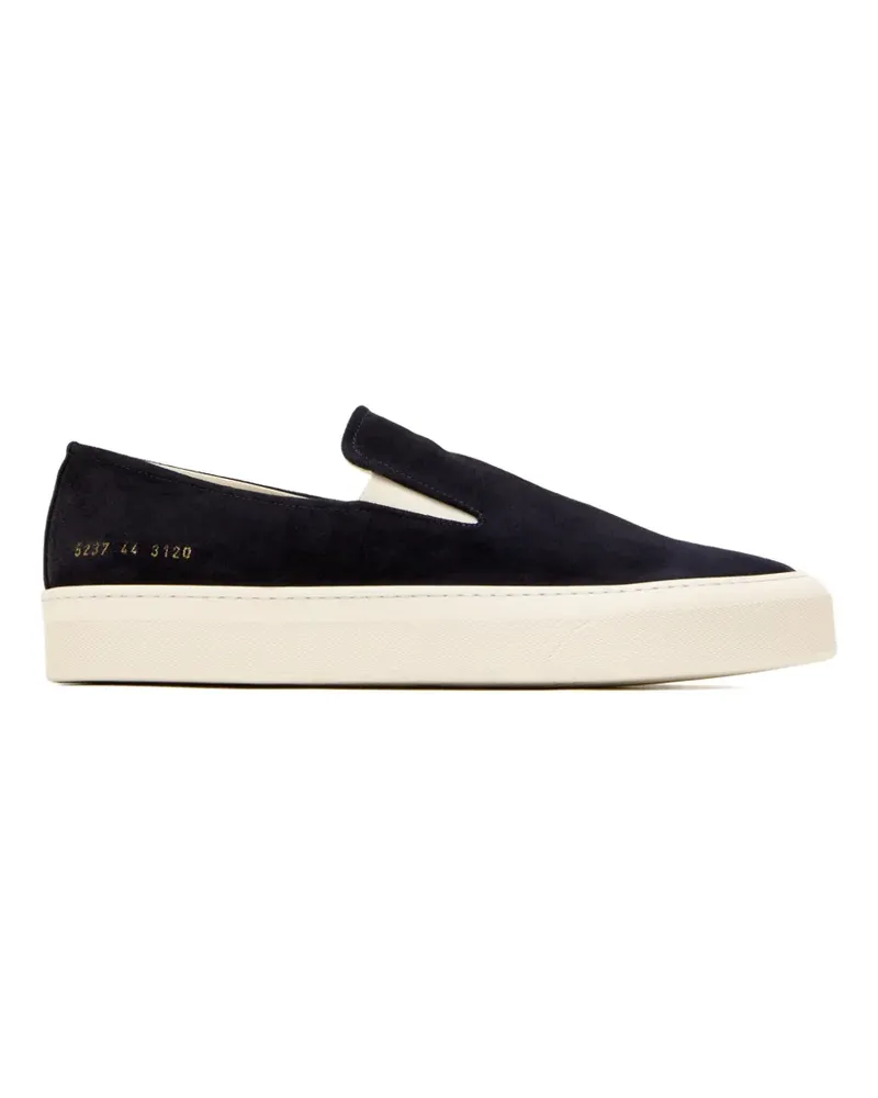 Common Projects suede slip-on sneakers - Blau Blau