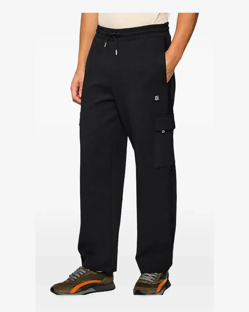 HUGO BOSS Derypant cargo track pants - Schwarz Schwarz