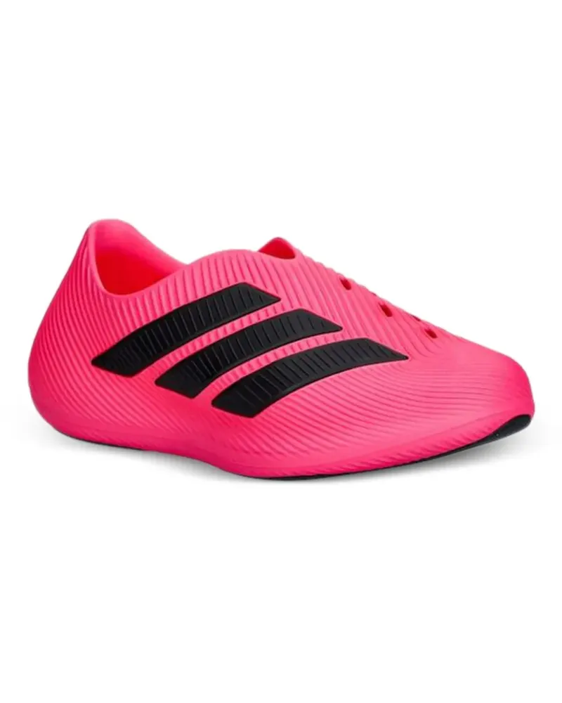 adidas Gerippte Stripes Sneakers - Rosa Rosa