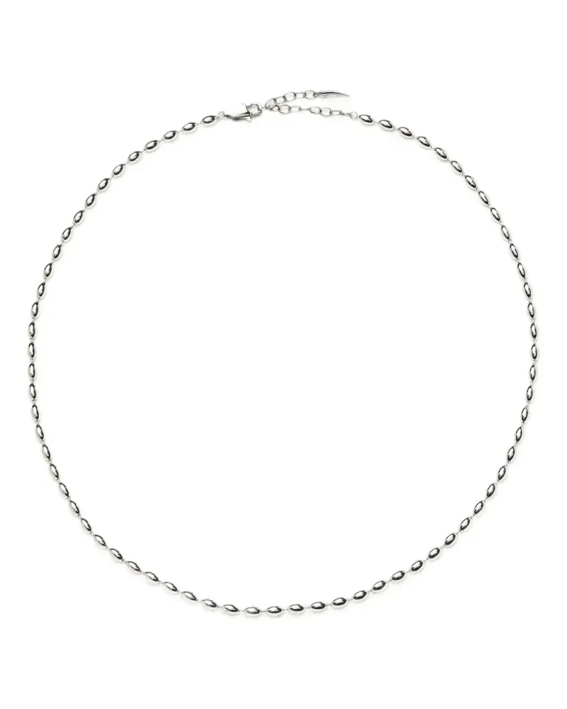 Missoma Molten Olive Halskette - Silber Silber