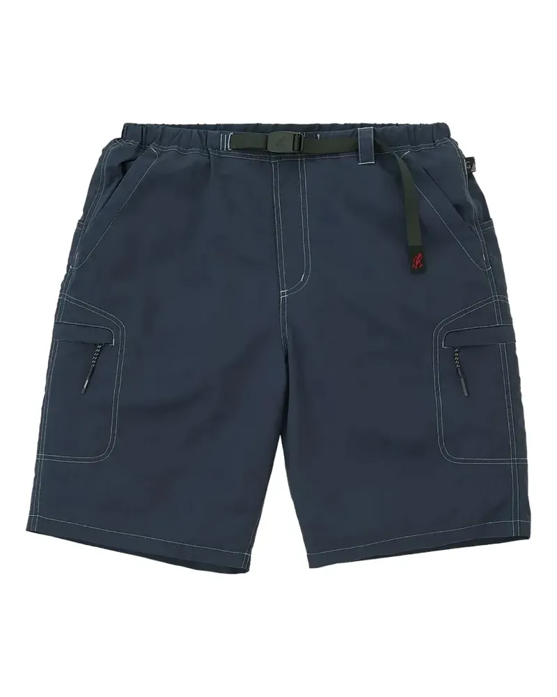 GRAMICCI Shorts mit Kontrastnähten - Blau Blau