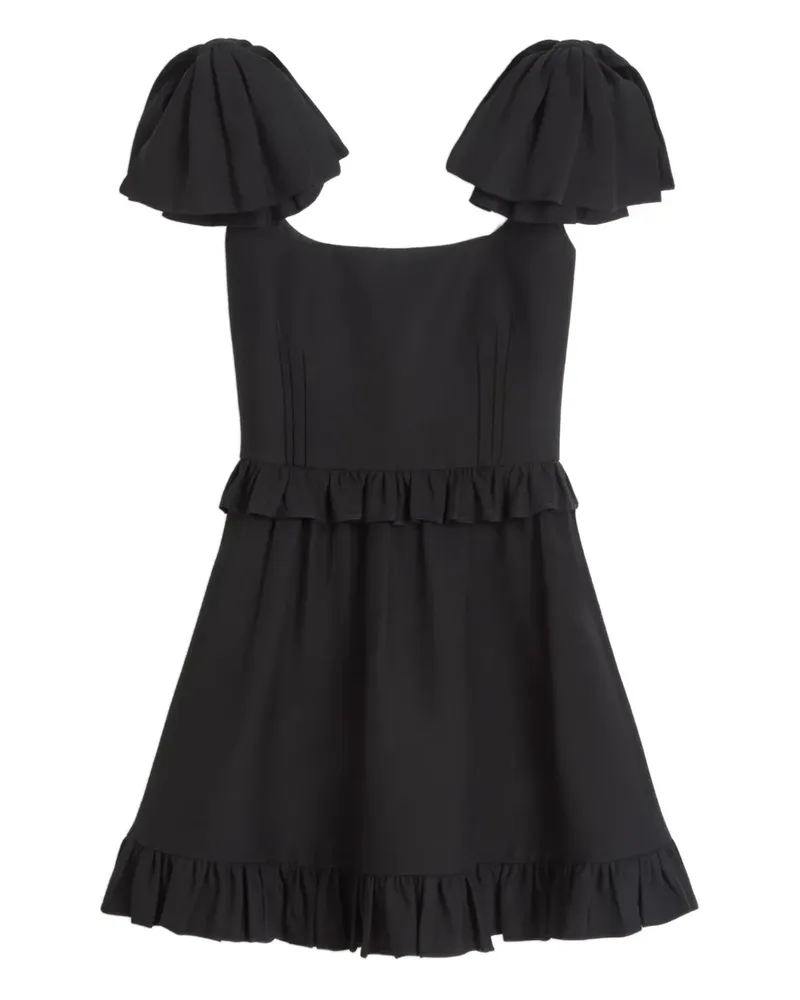 Valentino Garavani Crepe Couture Minikleid - Schwarz Schwarz