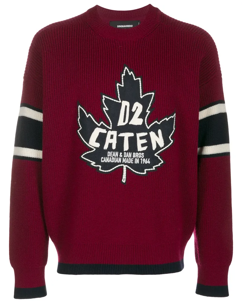 Dsquared2 Caten' Pullover - Rot Rot
