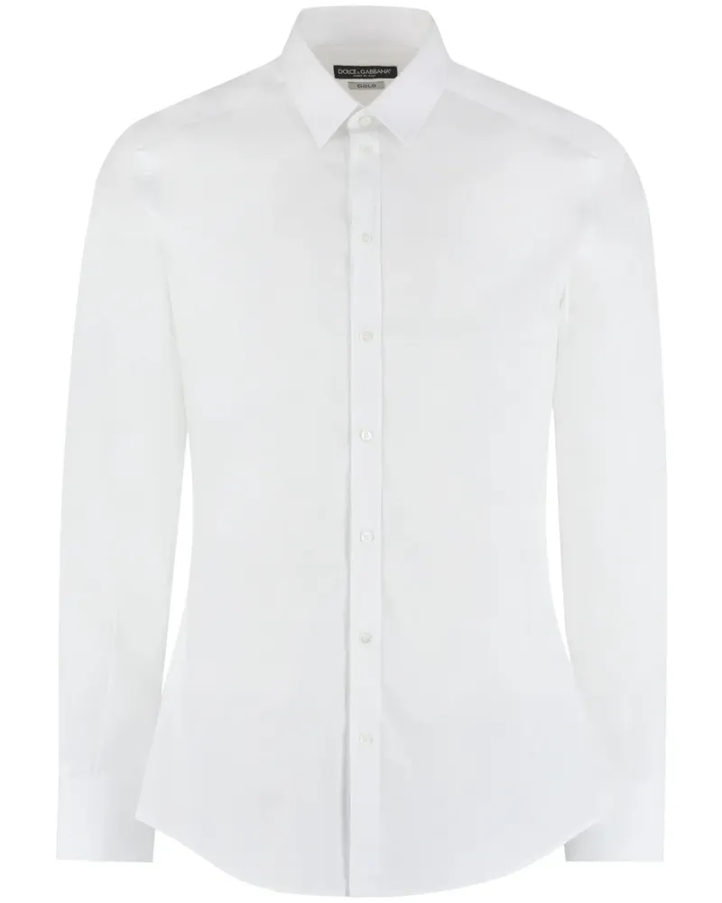 Dolce & Gabbana Klassisches Hemd - Weiß Weiß