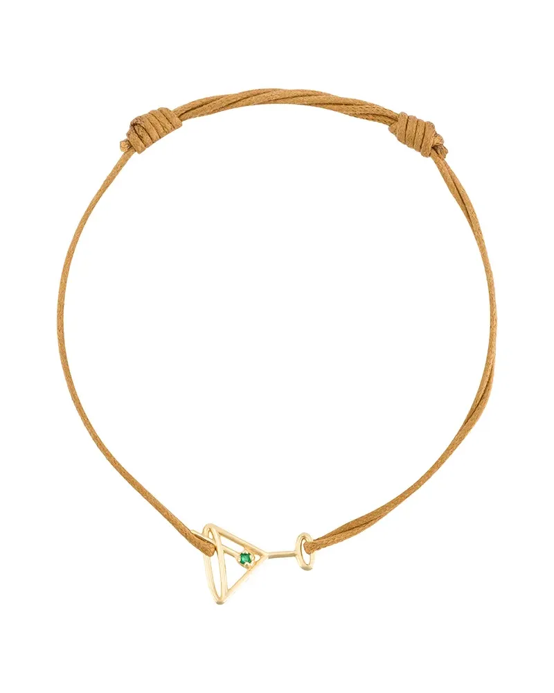 Aliita 9kt Goldarmband - Nude Nude