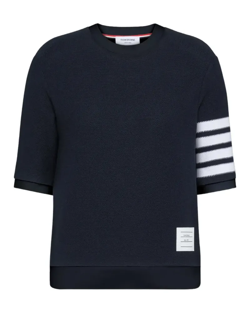 Thom Browne T-Shirt mit rundem Ausschnitt - Rosa Rosa