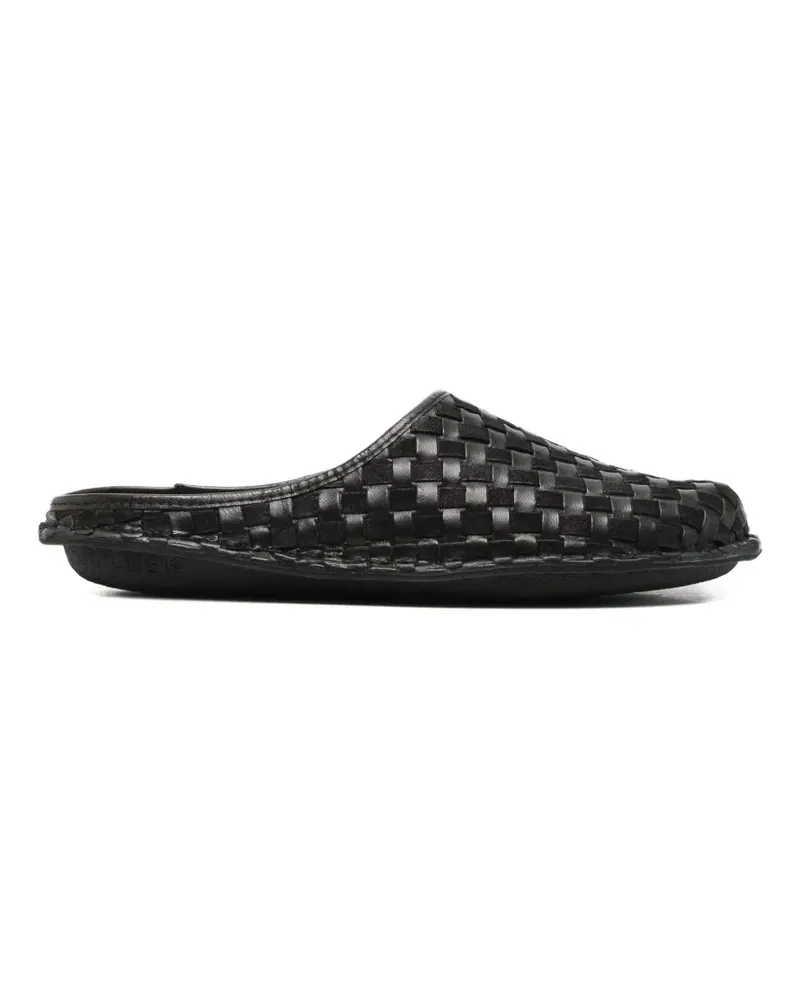 Comme des Garçons woven leather mules - Schwarz Schwarz