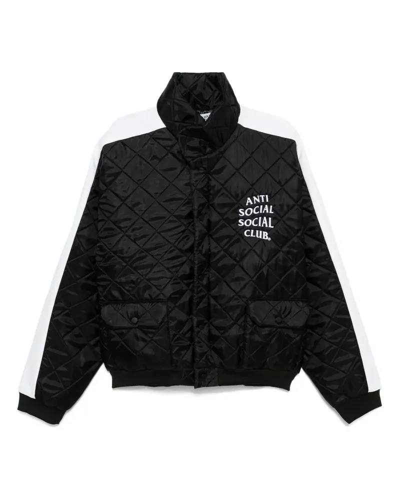 Anti Social Social Club Get Weird Mechanics Jacke - Schwarz Schwarz