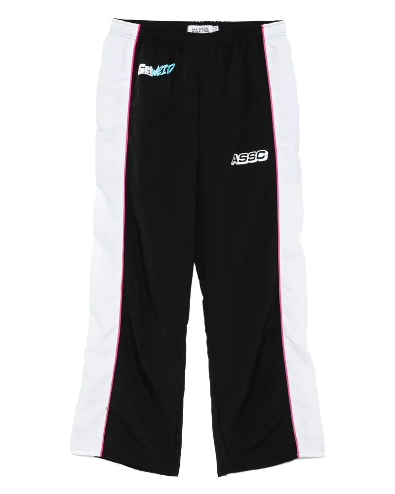Anti Social Social Club Racing Jogginghose - Schwarz Schwarz