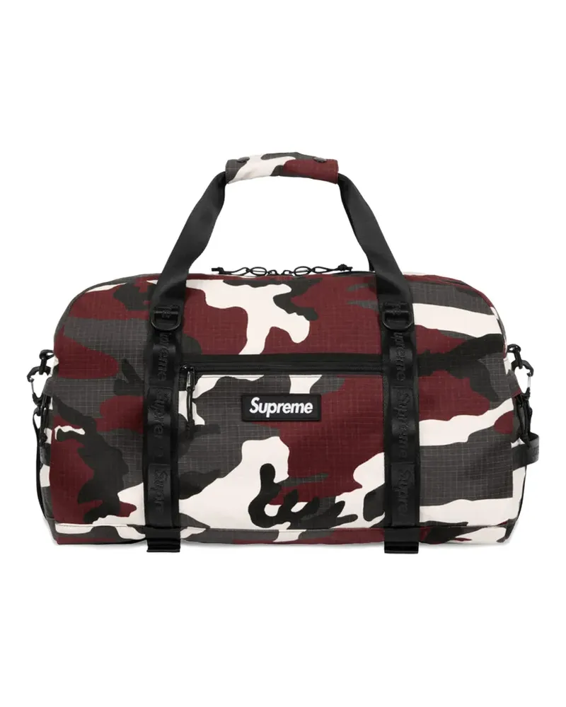 Supreme Being camouflage-print ripstop duffle bag - Rot Rot