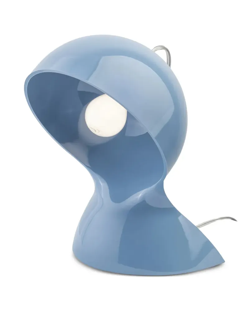 Artemide Tischlampe mit Henkeldetail - Blau Blau