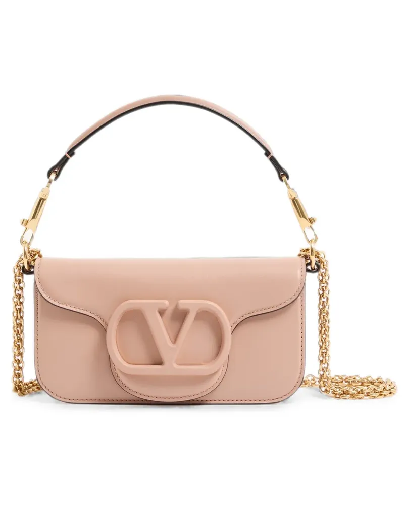 Valentino Garavani VLogo Signature chain shoulder bag - Rosa Rosa