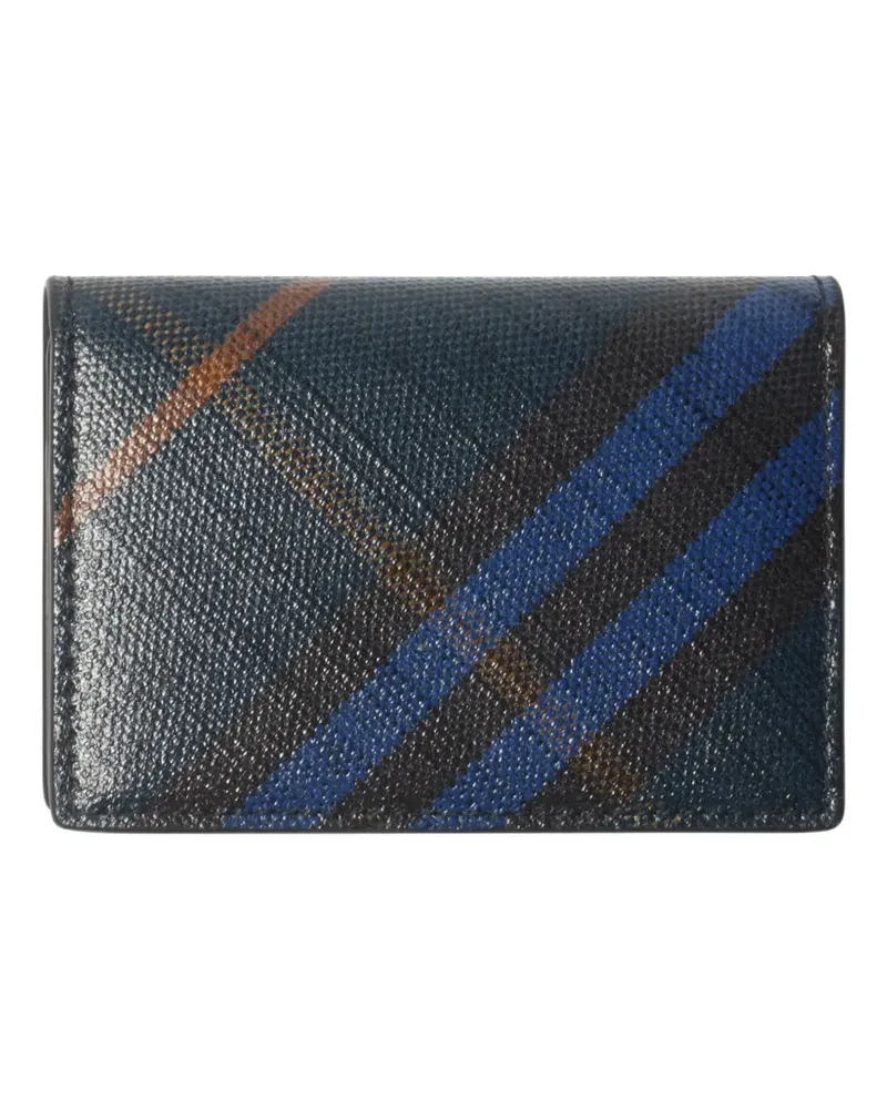 Burberry Kariertes Kartenetui - Blau Blau