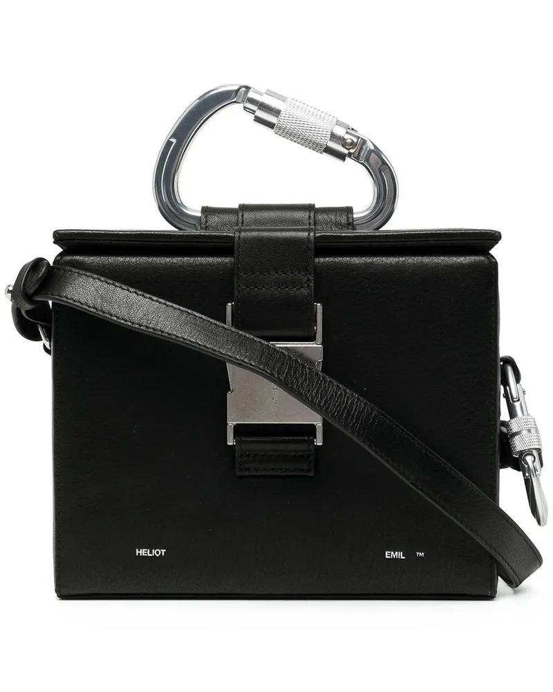 Heliot Emil Box-Bag mit Karabiner - Schwarz Schwarz