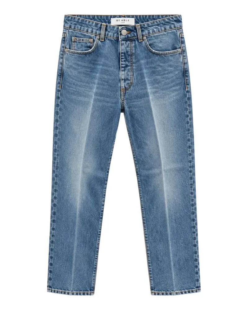 Be Able Ronny pressed-crease jeans - Blau Blau