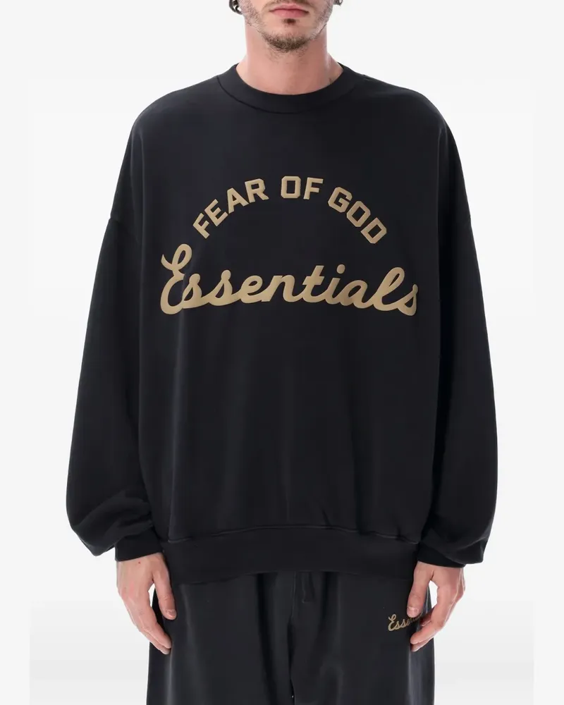 Fear of God Training 90s Sweatshirt mit rundem Ausschnitt - Schwarz Schwarz