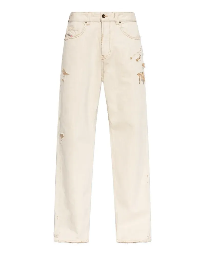 Diesel 2001 D-Macro Distressed-Jeans - Nude Nude