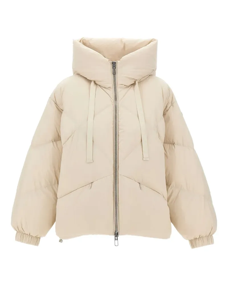 DUNO diamond-quilted Peggie coat - Nude Nude