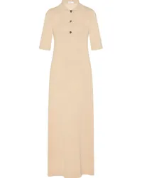 Rosetta Getty Midikleid aus Wolle Nude