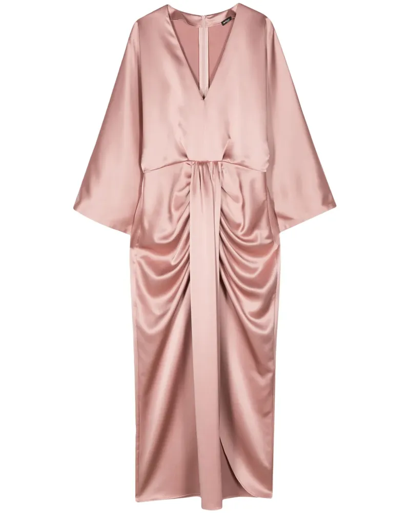Kiton Kleid mit Satin-Finish - Rosa Rosa