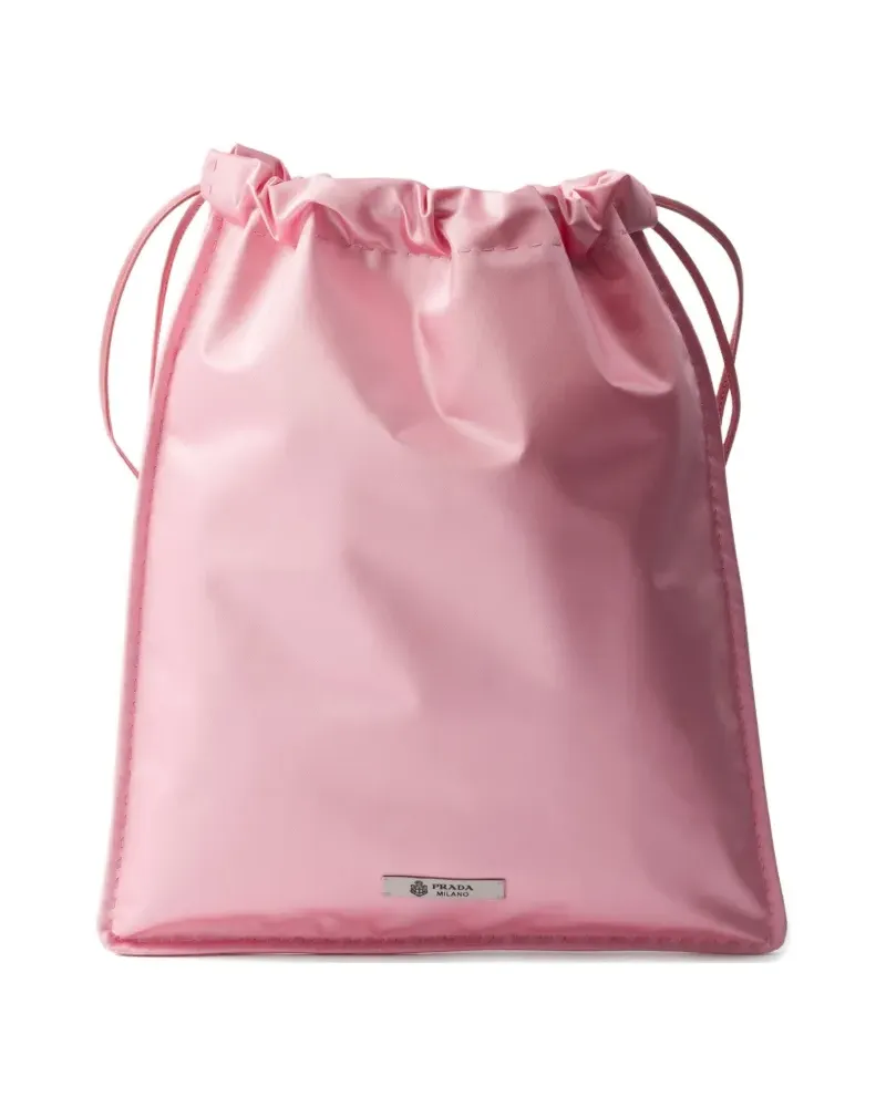 Prada Wish silk pouch - Rosa Rosa