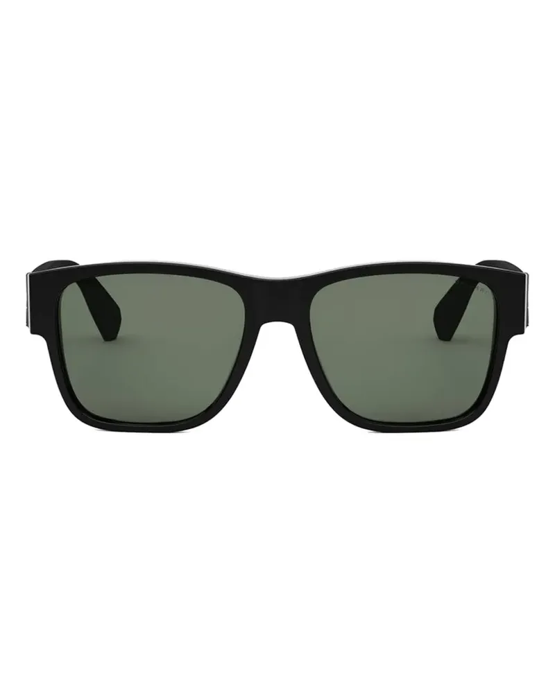 Bulgari square-frame sunglasses - Schwarz Schwarz