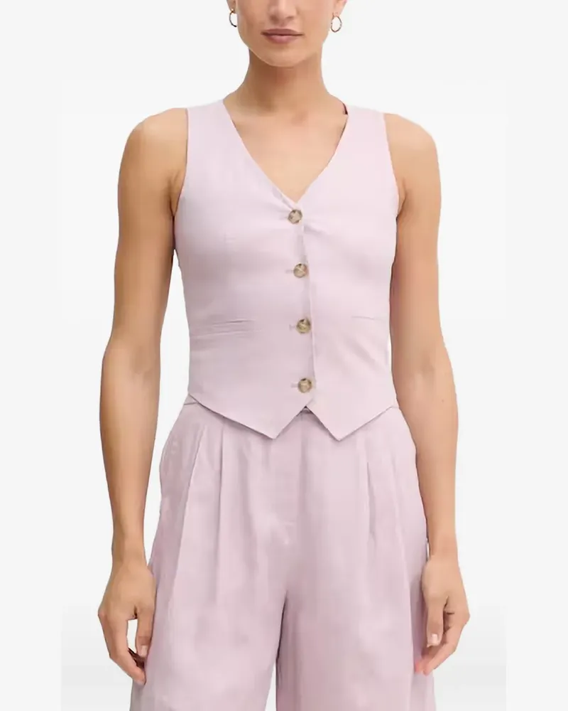 Benetton button-up waistcoat - Rosa Rosa