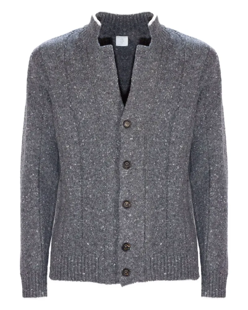 Eleventy wool-cashmere blend cardigan - Grau Grau