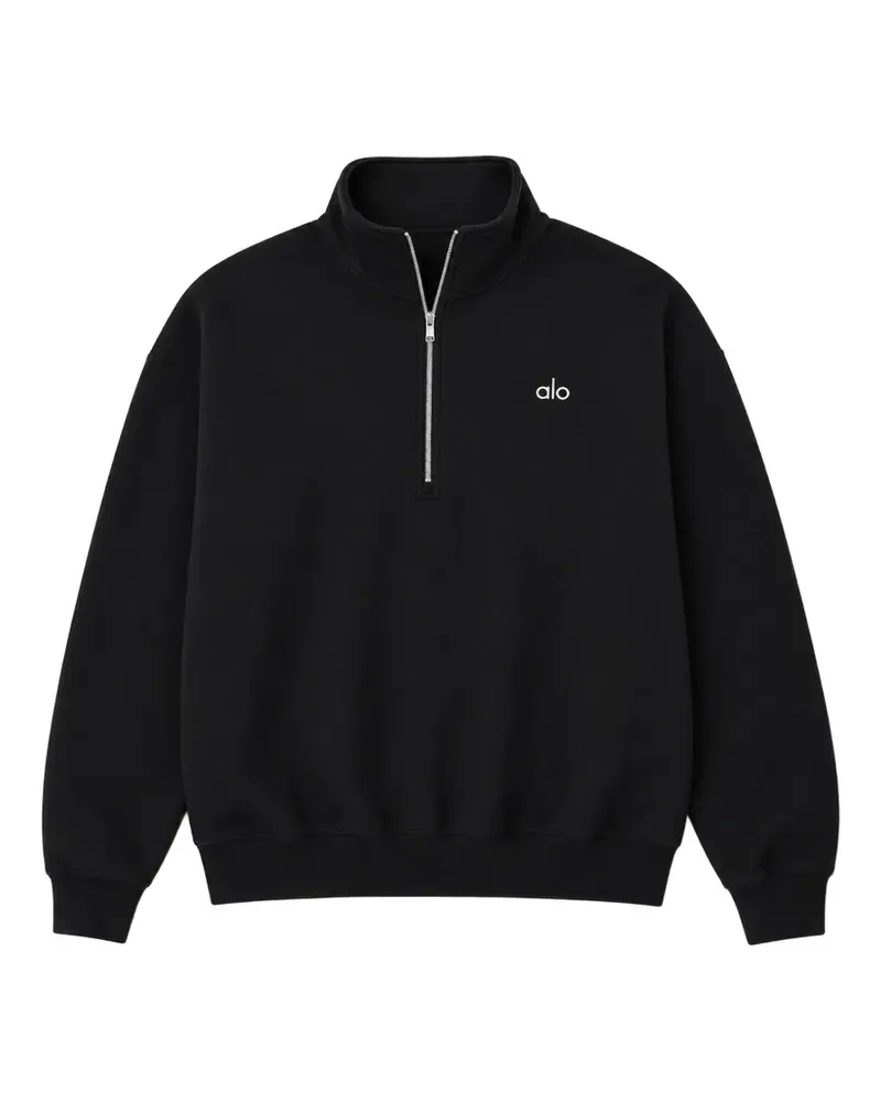 alo Accolade quarter-zip sweatshirt - Schwarz Schwarz