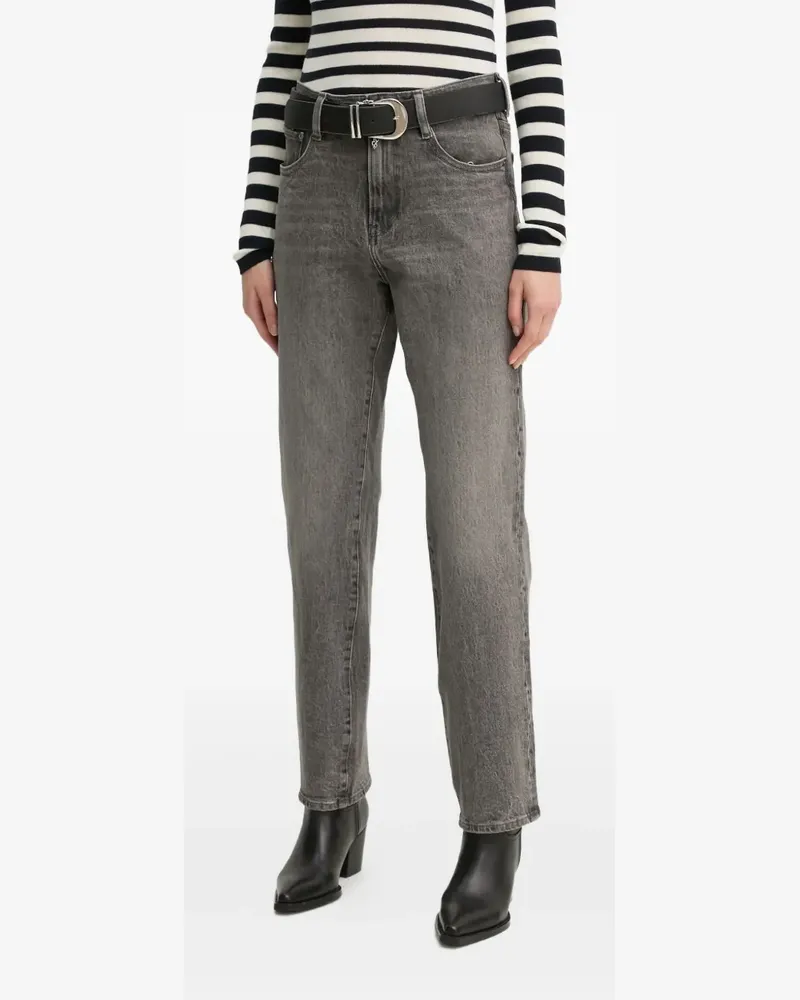 G-STAR RAW logo-patch jeans - Grau Grau