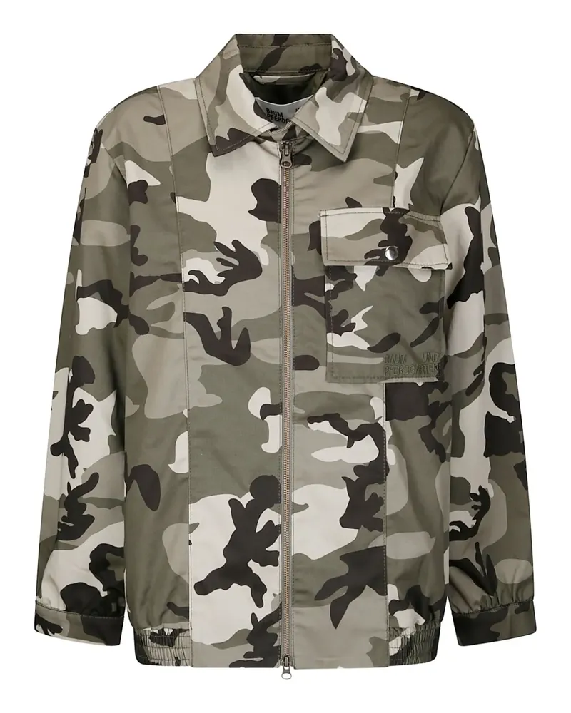 Baum und Pferdgarten Beline Jacke mit Camouflage-Print - Grün Grün
