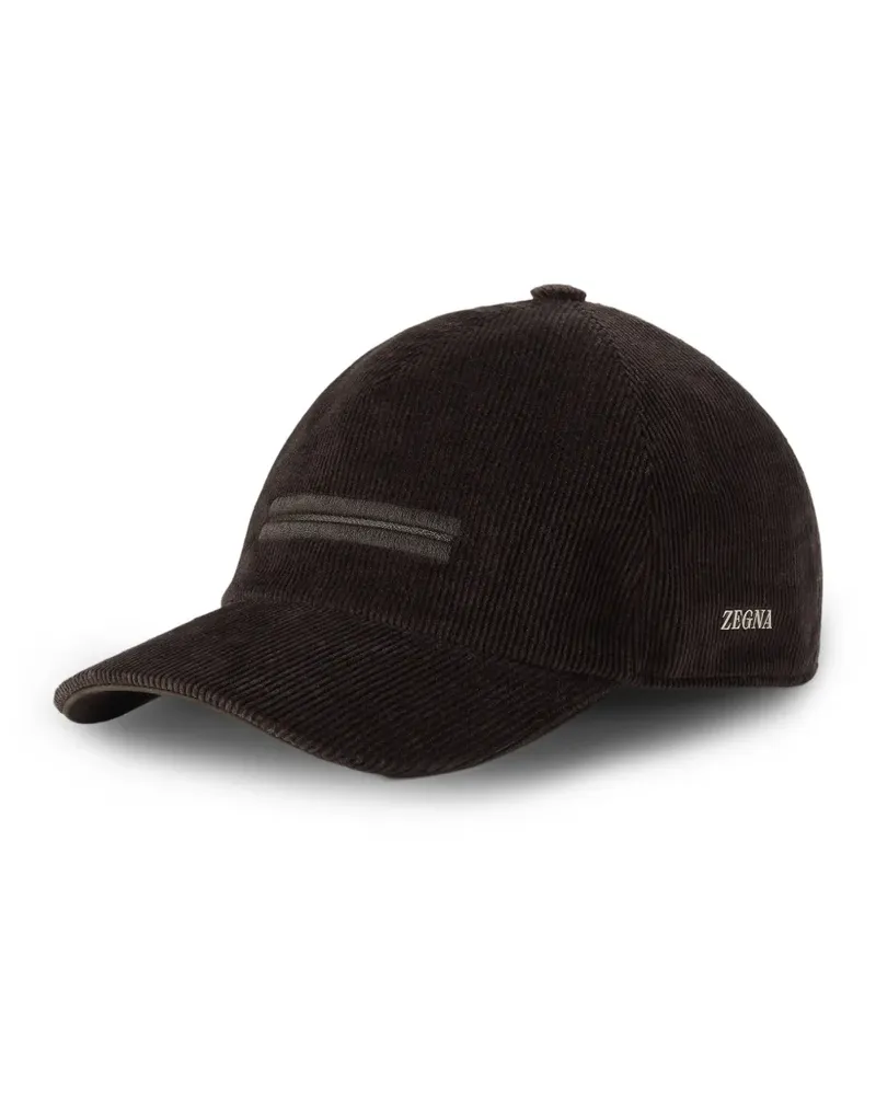Ermenegildo Zegna Cashco Baseballkappe - Braun Braun
