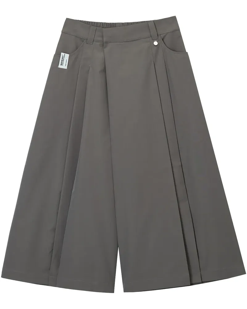 Musium Div. Hose mit Bundfalten - Grau Grau