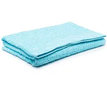 Allover polka-dot bath towel - Blau