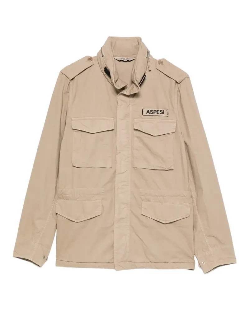 ASPESI Minifield Jacke mit Klappentasche - Nude Nude