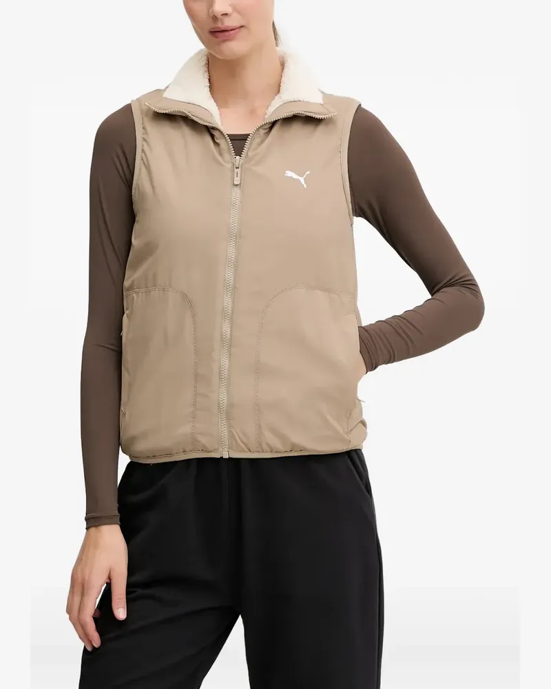 Puma reversible fleece gilet - Nude Nude